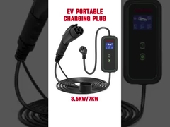 ปืนชาร์จเทสลา NACS พิเศษบนเครื่องชาร์จ 3.6KW 7.2KW 10KW 12KW