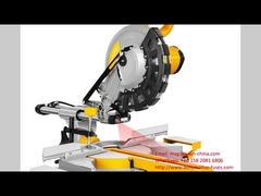 เครื่องมือทําไม้เจาะ 2400W สารประกอบเลื่อน Miter 10 นิ้ว Miter ตัด 255 มม สําหรับมืออาชีพ DIY